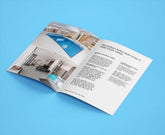 A6 Stapled Bound Brochure - Matt/Gloss/Silk